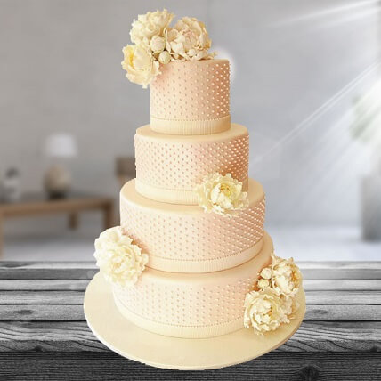 Wedding Tiered cake 12''-9''-6'' Start at (Please call for details): -  Butter Lane