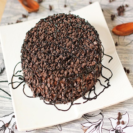 Chocolate Choco Chip Cake