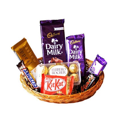 Chocolates Basket Of 23 Pcs