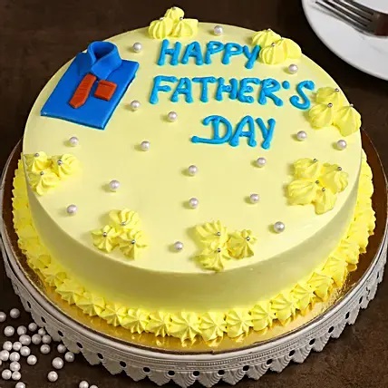 Happy Father's Day Butterscotch Cake