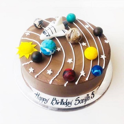 Buy Custom Space Cake Topper, Space Birthday Party, 1st Birthday Cake  Topper, One Cake Topper, 1st Birthday Party, First Birthday Online in India  - Etsy