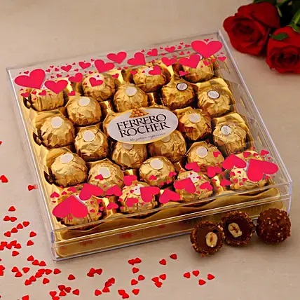 01 - I Love U box with Ferrero chocolate 🍫