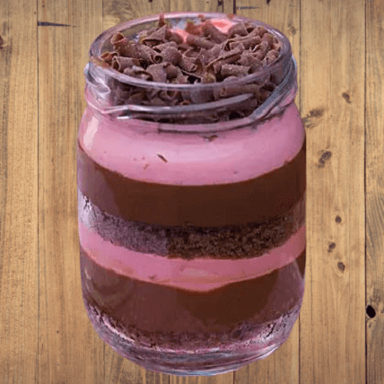 Choco Chip Jar Cake